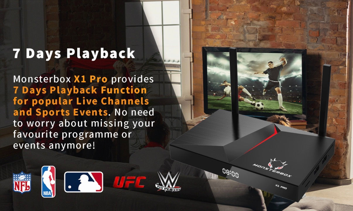 X2 Pro (Pre-loaded apps, Live Sports, Live TV, VOD, PPV etc)